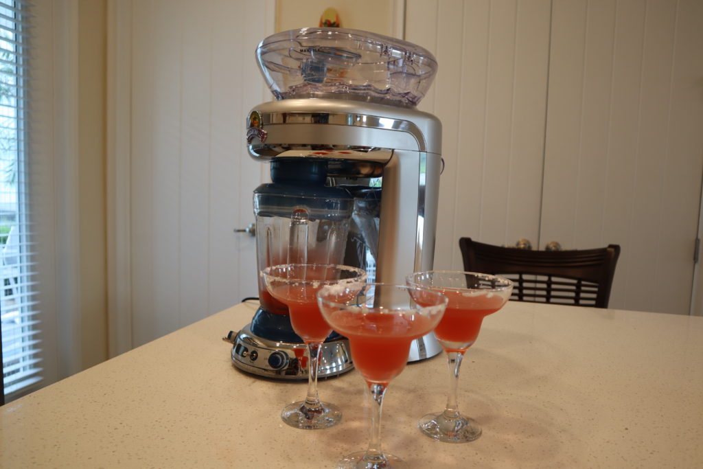 Seas Life Cottage comes equipped with Margaritaville Frozen Concoction Maker to make frozen margaritas.