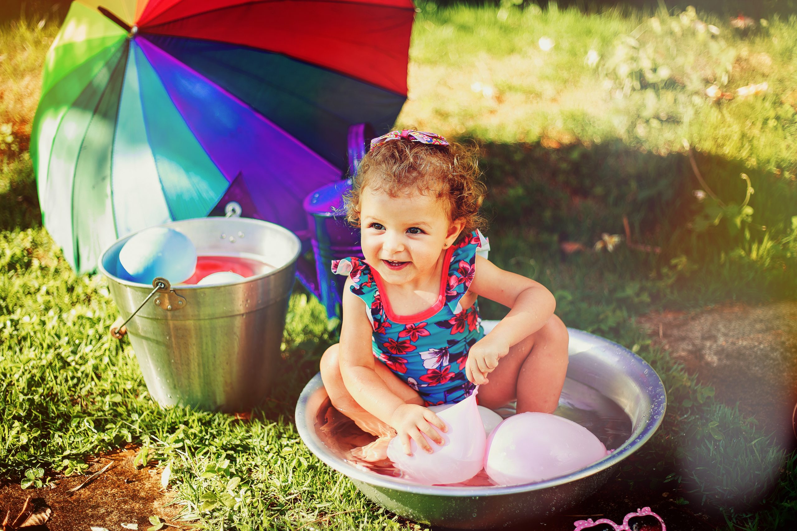 rainy days ideas pexels kid in basin