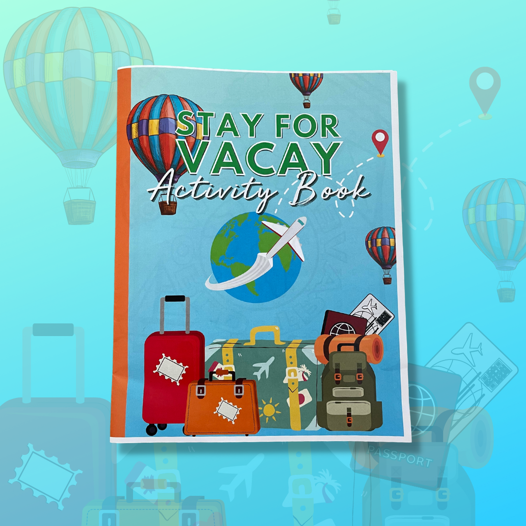 Stay For Vacay Activity Book