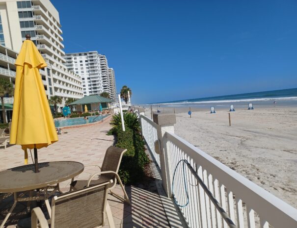 Pool deck and Beach Daytona Beach