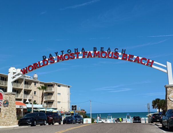 World's Most Famous Beach sign Daytona Beach