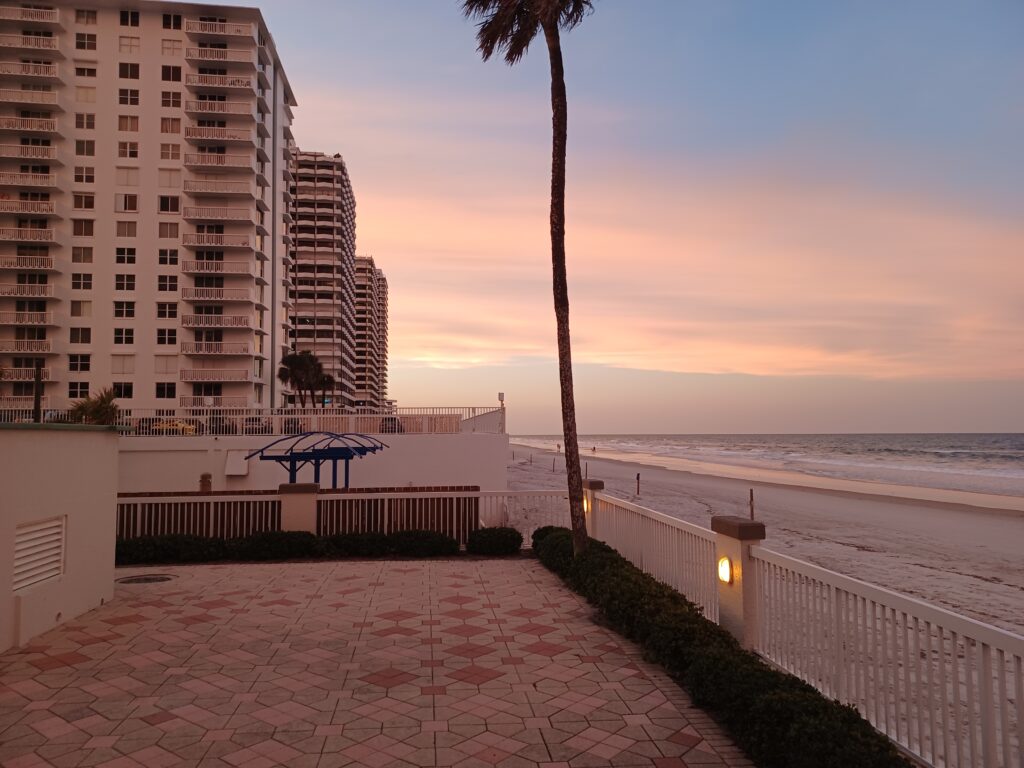 Sunset Daytona Beach Resort September 2022 Before Hurricane Ian Beachy For Shore condo