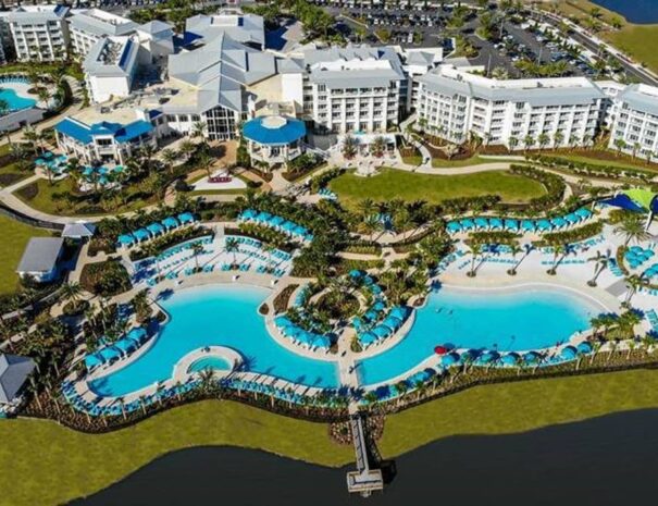 Margaritaville Resort Orlando Aerial Pool