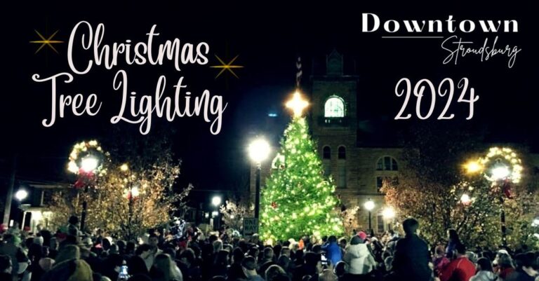 Downtown Stroudsburg Christmas Tree Lighting